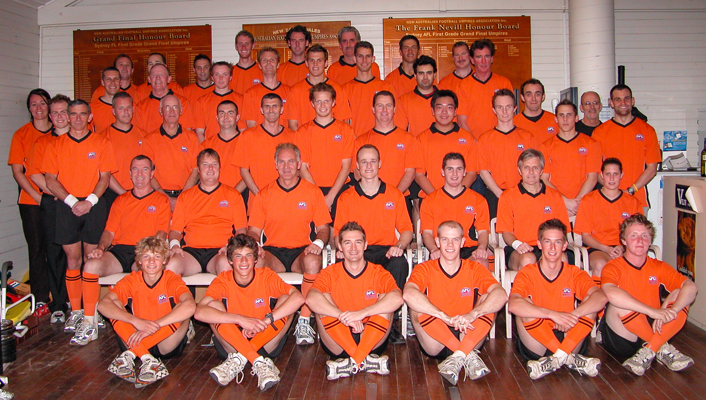 NSWAFUA Umpires - 2005